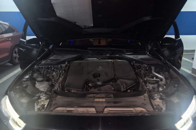 Used Mercedes-Benz E-Class 2024 E 300 L Fashion Sport Model Engine Bay