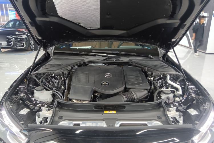Used Mercedes-Benz E-Class 2024 E 300 L Luxury Model Engine Bay