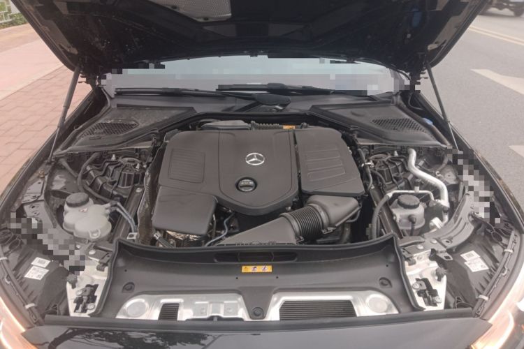 Used Mercedes-Benz E-Class 2024 E 300 L Luxury Model Engine Bay