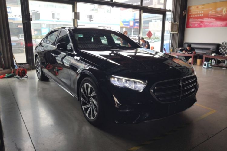 Used Mercedes-Benz E-Class 2024 E 300 L Luxury Model Front Right 45 Deg