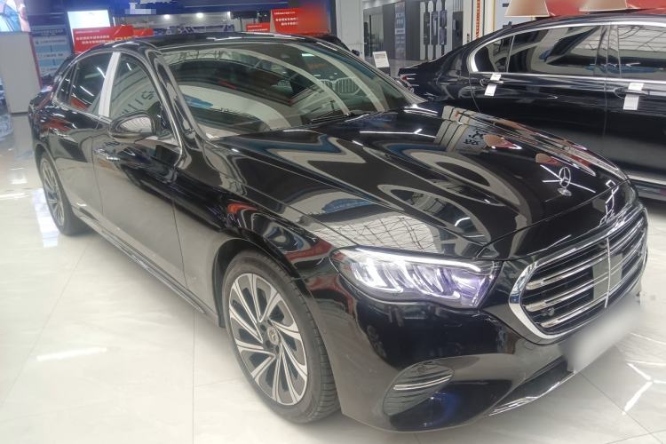 Used Mercedes-Benz E-Class 2024 E 300 L Luxury Model Front Right 45 Deg