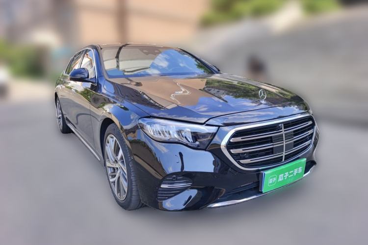 Used Mercedes-Benz E-Class 2024 E 300 L Stylish Model Front Right 45 Deg