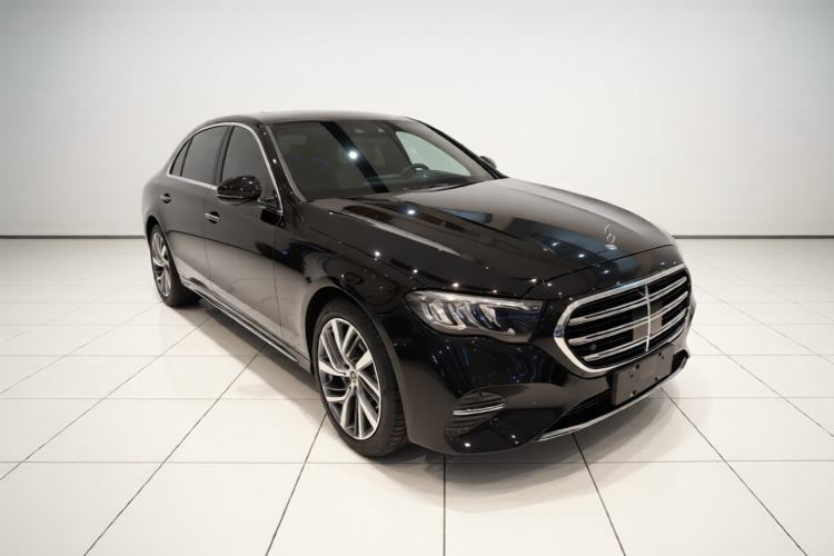 Used Mercedes-Benz E-Class 2024 E 300 L Stylish Model Front Right 45 Deg