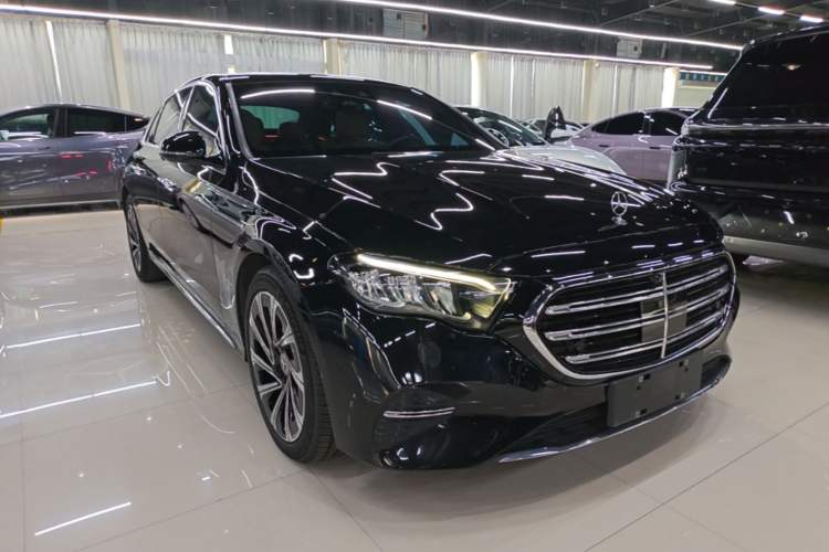 Used Mercedes-Benz E-Class 2024 E 300 L Luxury Model Front Right 45 Deg