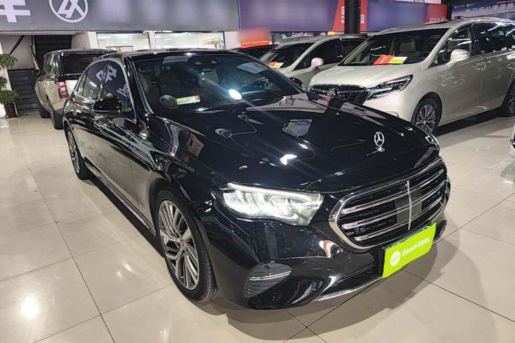 Used Mercedes-Benz E-Class 2024 E 300 L Stylish Model Front Right 45 Deg