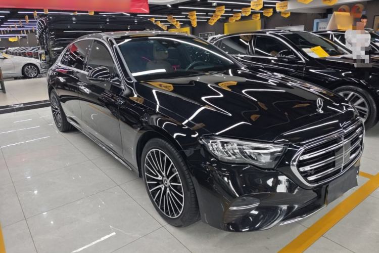 Used Mercedes-Benz E-Class 2024 E 300 L Stylish Model Front Right 45 Deg
