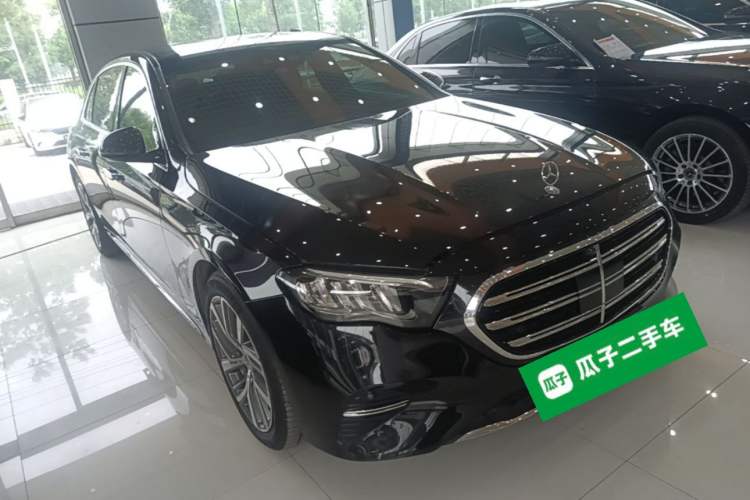 Used Mercedes-Benz E-Class 2024 E 300 L Stylish Model Front Right 45 Deg