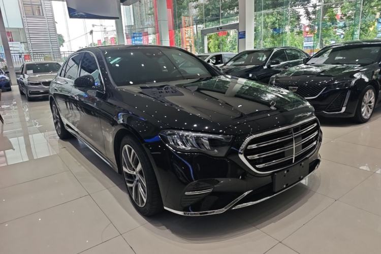 Used Mercedes-Benz E-Class 2024 E 300 L Stylish Model Front Right 45 Deg