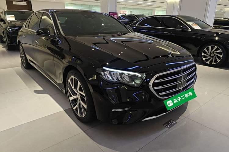 Used Mercedes-Benz E-Class 2024 E 300 L Stylish Model Front Right 45 Deg