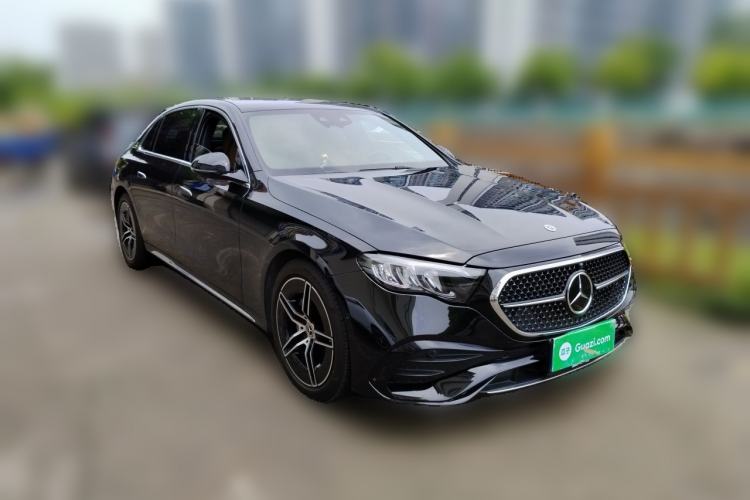 Used Mercedes-Benz E-Class 2024 E 300 L Luxury Sport Model Front Right 45 Deg