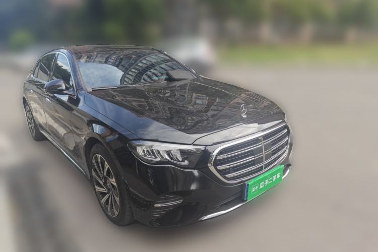 Used Mercedes-Benz E-Class 2024 E 300 L Luxury Model Front Right 45 Deg