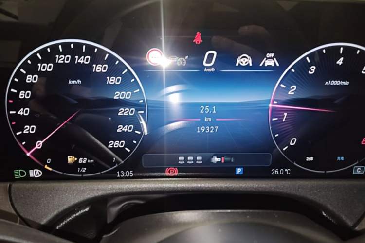 Used Mercedes-Benz E-Class 2024 Refresh E 300 L Stylish Edition Instrument Cluster