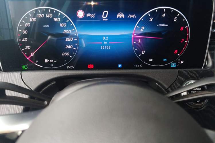 Used Mercedes-Benz E-Class 2024 E 300 L Fashion Sport Model Instrument Cluster