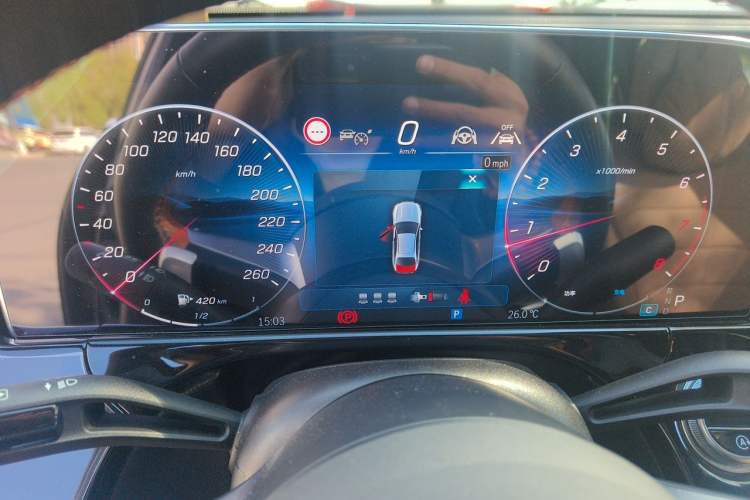 Used Mercedes-Benz E-Class 2024 E 300 L Luxury Sport Model Instrument Cluster