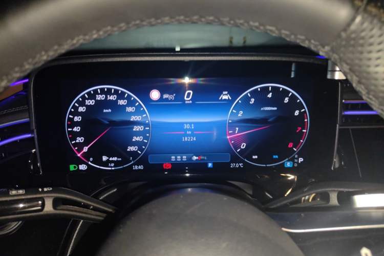 Used Mercedes-Benz E-Class 2024 E 300 L Fashion Sport Model Instrument Cluster