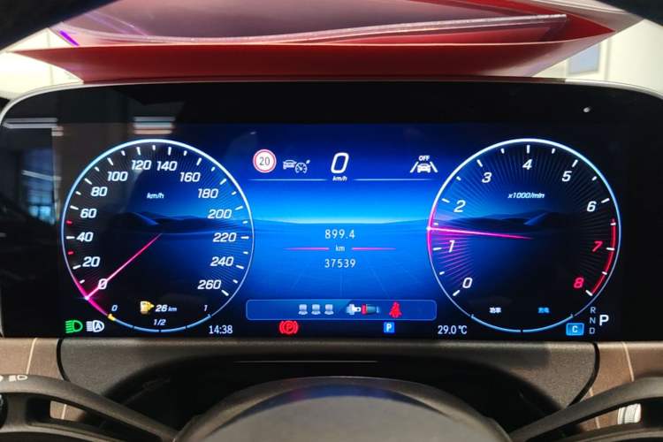 Used Mercedes-Benz E-Class 2024 E 300 L Stylish Model Instrument Cluster