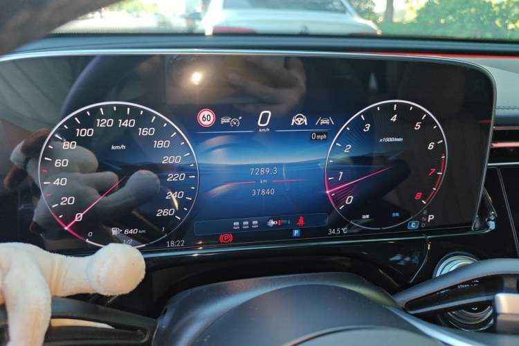 Used Mercedes-Benz E-Class 2024 E 300 L Luxury Model Instrument Cluster