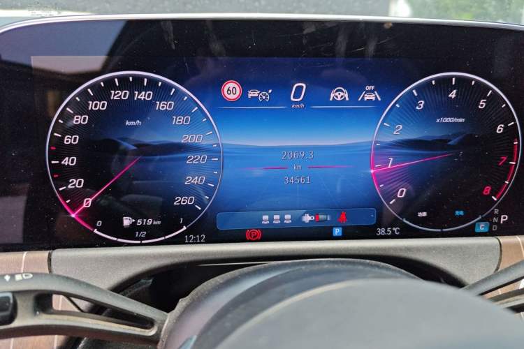 Used Mercedes-Benz E-Class 2024 E 300 L Stylish Model Instrument Cluster