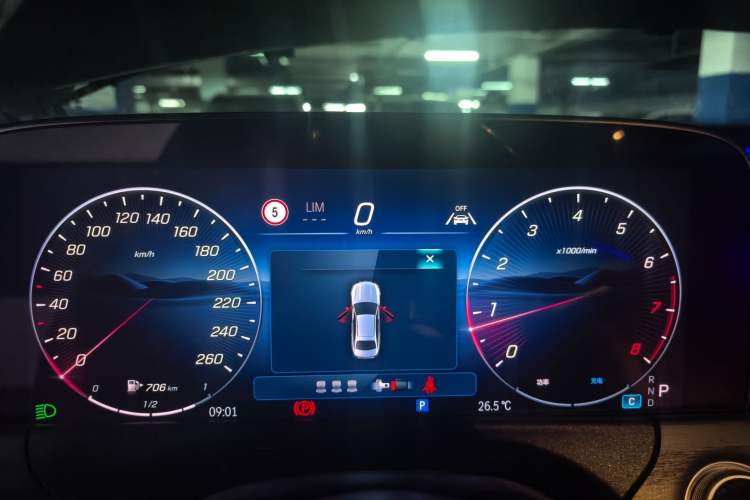 Used Mercedes-Benz E-Class 2024 E 300 L Fashion Sport Model Instrument Cluster