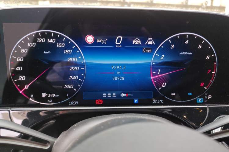 Used Mercedes-Benz E-Class 2024 E 300 L Luxury Model Instrument Cluster