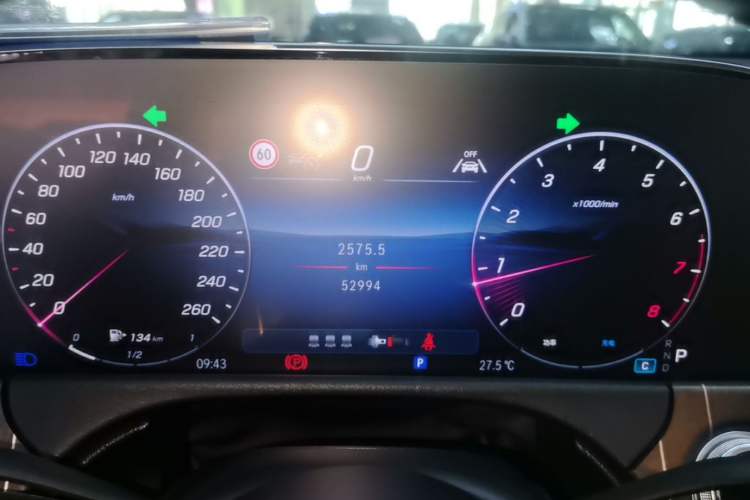 Used Mercedes-Benz E-Class 2024 E 300 L Stylish Model Instrument Cluster