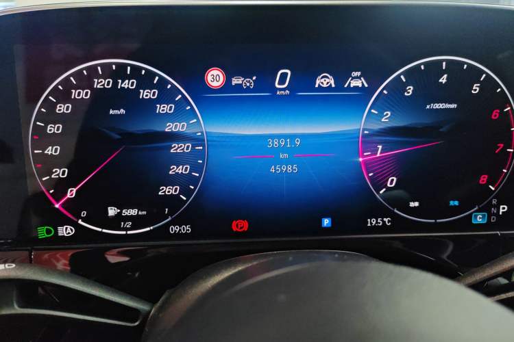 Used Mercedes-Benz E-Class 2024 E 300 L Luxury Model Instrument Cluster