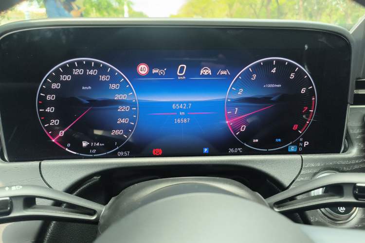 Used Mercedes-Benz E-Class 2024 Facelift E 300 L Fashion Sport Edition Instrument Cluster