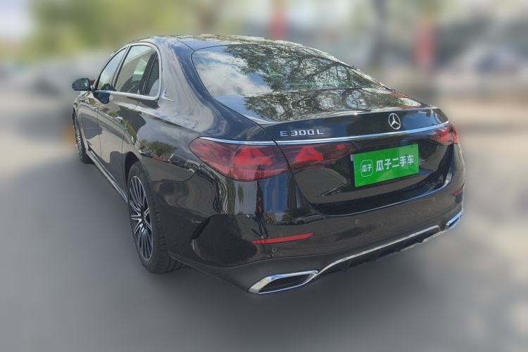 Used Mercedes-Benz E-Class 2024 E 300 L Luxury Sport Model Rear Left 45 Deg