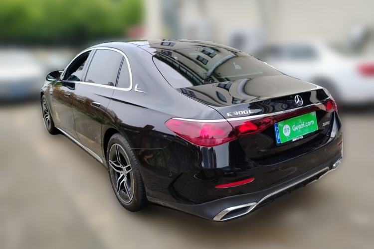 Used Mercedes-Benz E-Class 2024 E 300 L Luxury Sport Model Rear Left 45 Deg