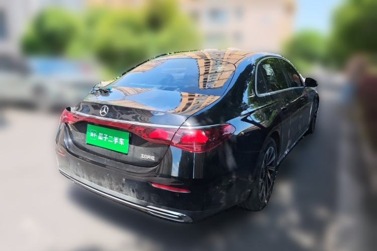 Used Mercedes-Benz E-Class 2024 E 300 L Luxury Model Rear Right 45 Deg