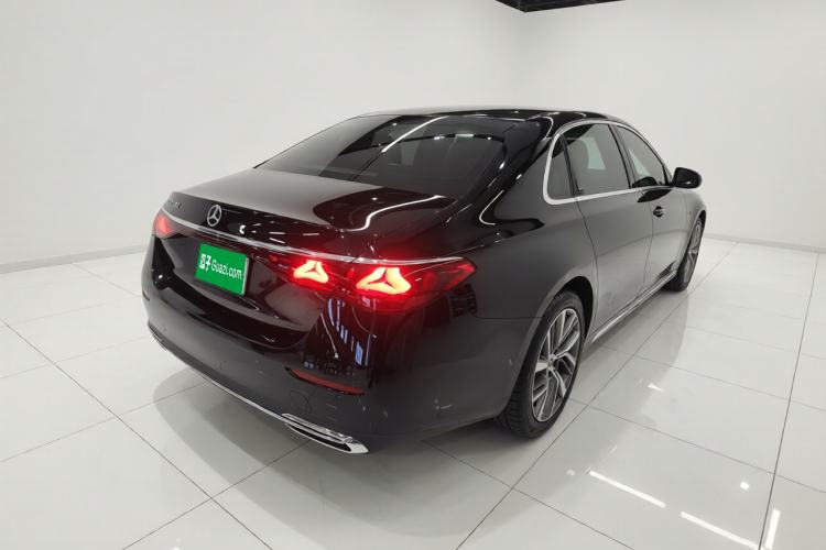 Used Mercedes-Benz E-Class 2024 E 300 L Stylish Model Rear Right 45 Deg
