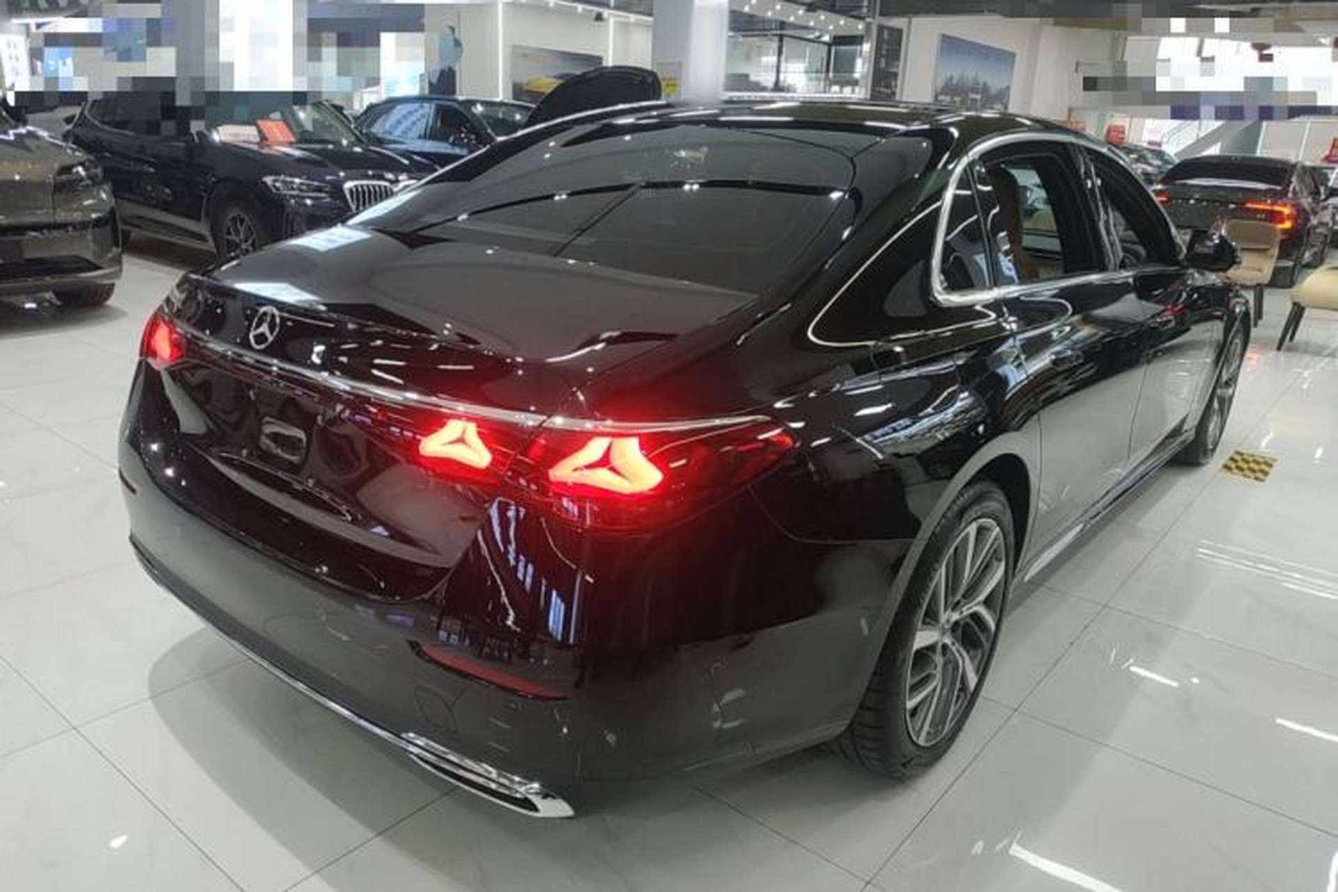 Used Mercedes-Benz E-Class 2024 E 300 L Stylish Model Rear Right 45 Deg