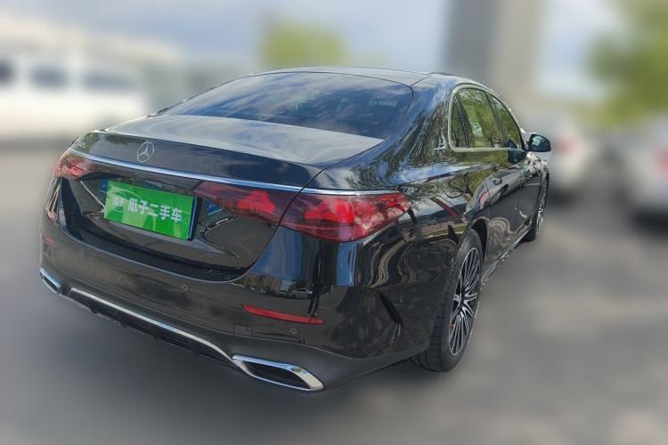 Used Mercedes-Benz E-Class 2024 E 300 L Luxury Sport Model Rear Right 45 Deg