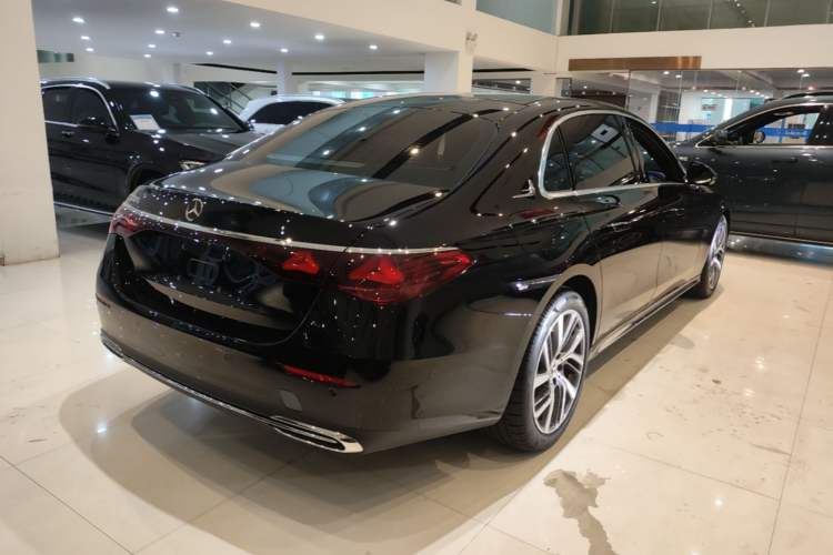 Used Mercedes-Benz E-Class 2024 E 300 L Stylish Model Rear Right 45 Deg