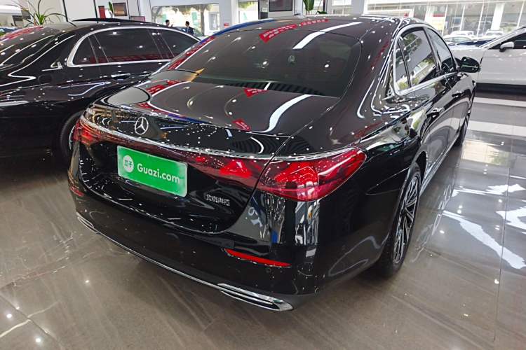 Used Mercedes-Benz E-Class 2024 E 300 L Luxury Model Rear Right 45 Deg