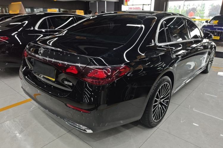 Used Mercedes-Benz E-Class 2024 E 300 L Stylish Model Rear Right 45 Deg
