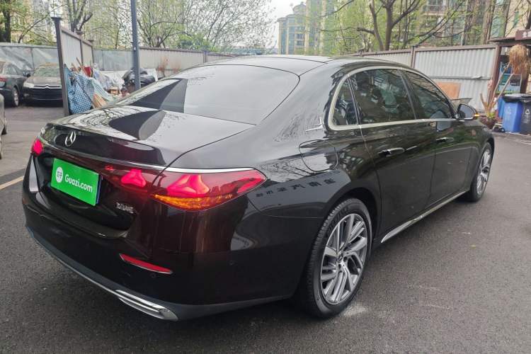 Used Mercedes-Benz E-Class 2024 E 300 L Stylish Model Rear Right 45 Deg