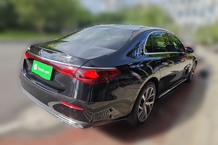Used Mercedes-Benz E-Class 2024 E 300 L Stylish Model Rear Right 45 Deg