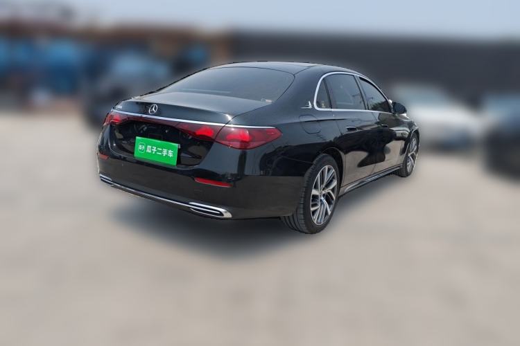 Used Mercedes-Benz E-Class 2024 E 300 L Stylish Model Rear Right 45 Deg