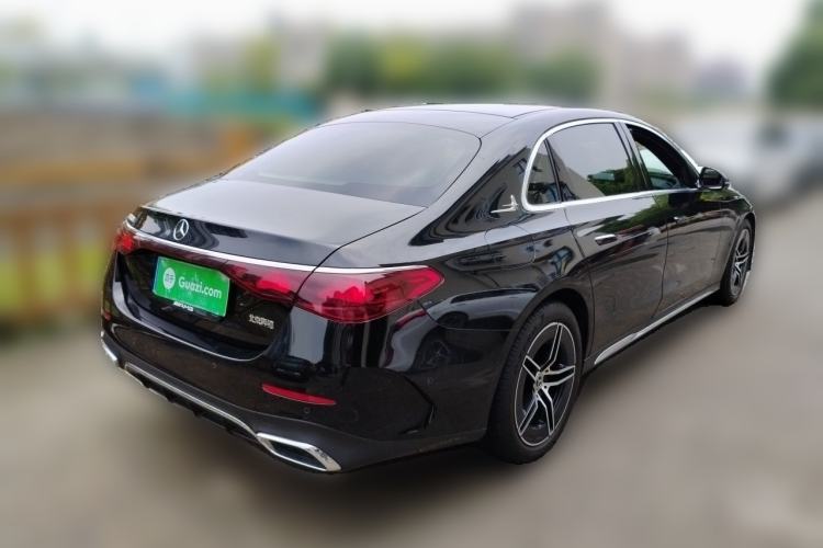 Used Mercedes-Benz E-Class 2024 E 300 L Luxury Sport Model Rear Right 45 Deg