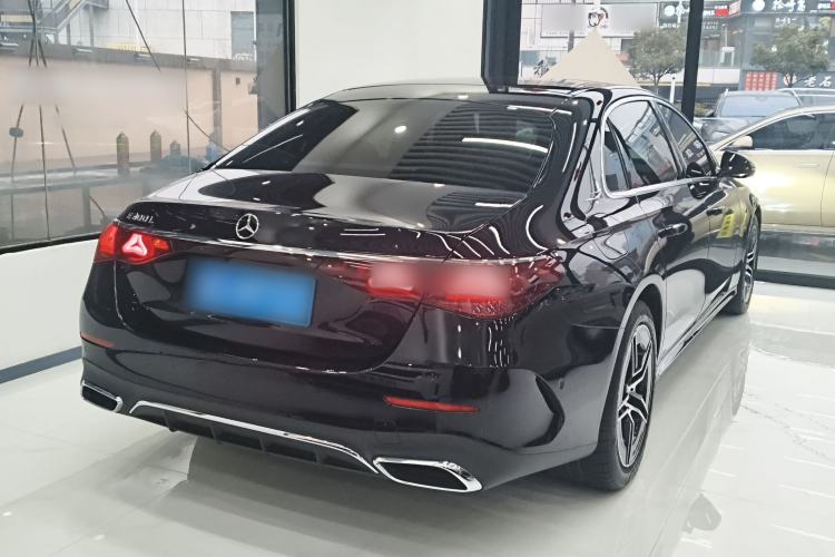 Used Mercedes-Benz E-Class 2024 E 300 L Luxury Sport Model Rear Right 45 Deg