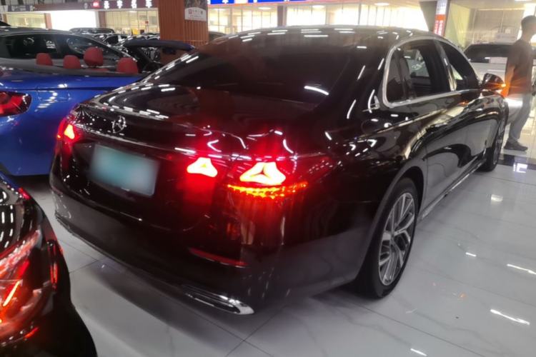 Used Mercedes-Benz E-Class 2024 E 300 L Stylish Model Rear Right 45 Deg