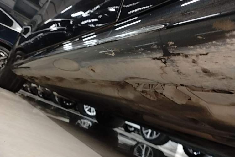 Used Mercedes-Benz E-Class 2024 E 300 L Luxury Model Right Side Sill