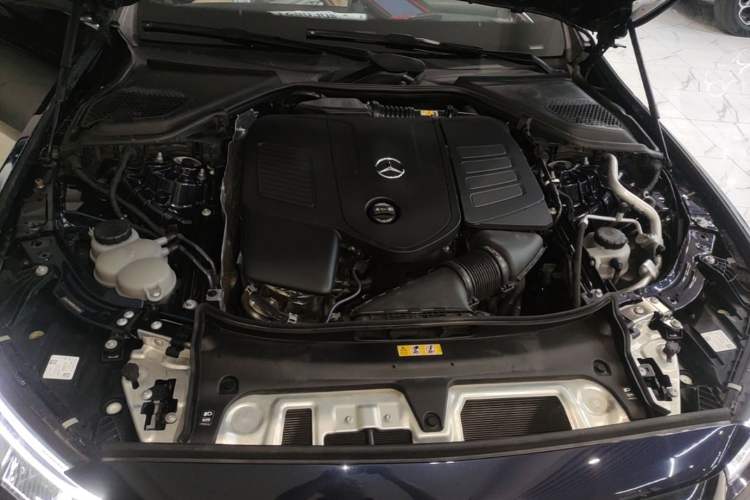 Used Mercedes-Benz E-Class 2024 E 300 L Luxury Model Engine Bay