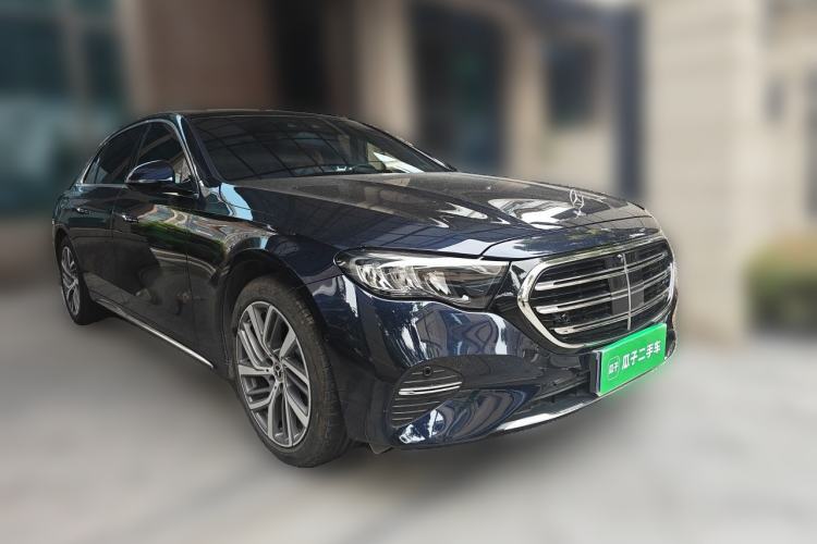 Used Mercedes-Benz E-Class 2024 E 300 L Stylish Model Front Right 45 Deg