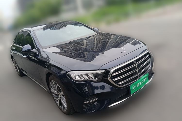 Used Mercedes-Benz E-Class 2024 E 300 L Stylish Model Front Right 45 Deg