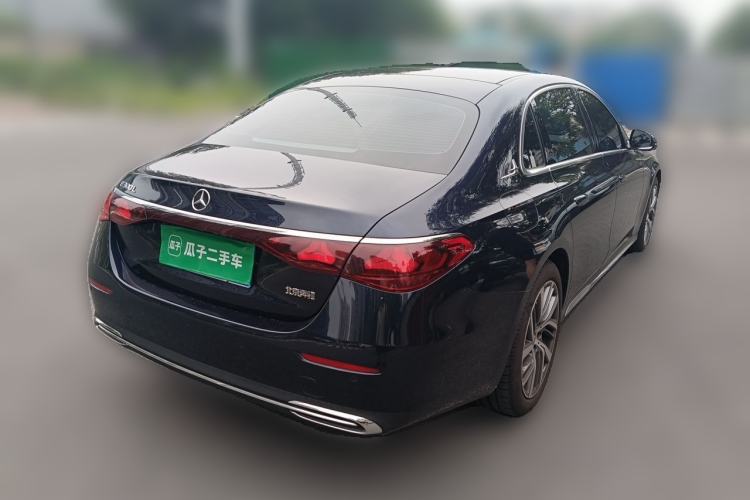 Used Mercedes-Benz E-Class 2024 E 300 L Stylish Model Rear Right 45 Deg