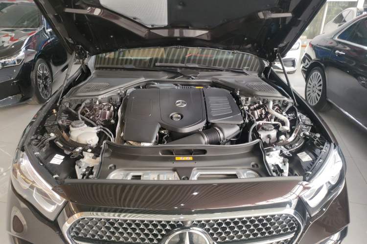 Used Mercedes-Benz E-Class 2024 E 300 L Fashion Sport Model Engine Bay
