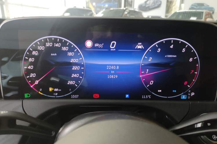 Used Mercedes-Benz E-Class 2024 E 300 L Fashion Sport Model Instrument Cluster