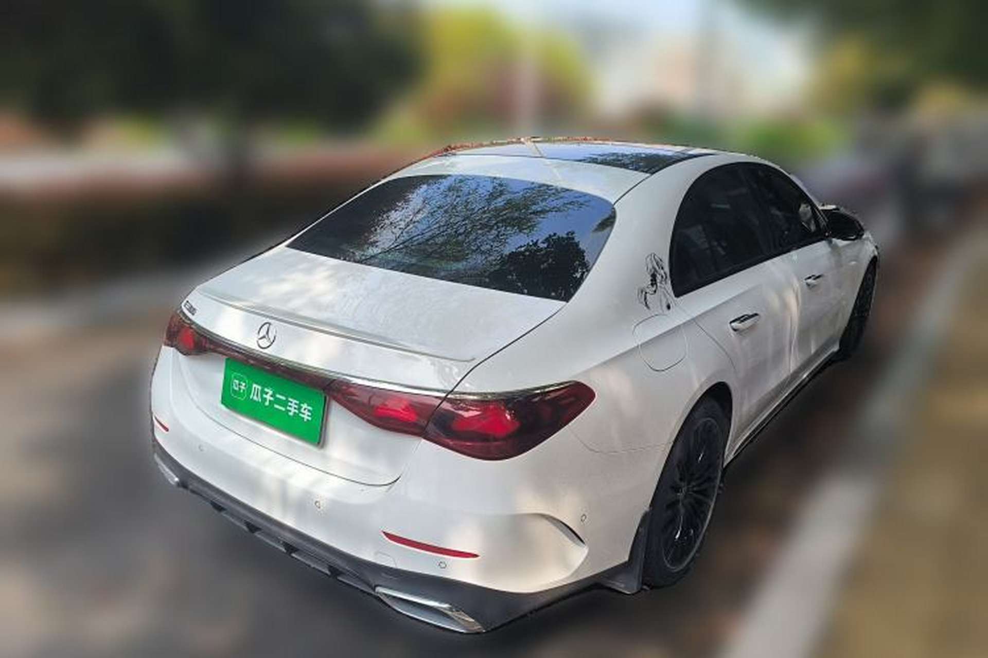 Used Mercedes-Benz E-Class 2024 E 300 Luxury Sport Edition Rear Right 45 Deg